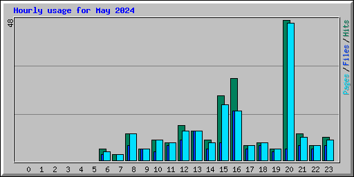 Hourly usage for May 2024